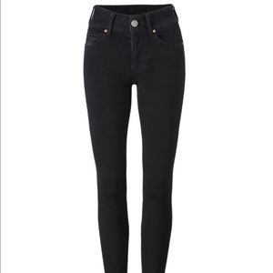 CAbi Cinch Skinny Black Jean